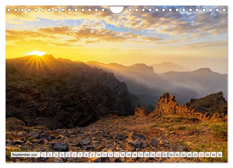 Produktbild: La Palma - La Isla Bonita - Kanarische Inseln (Wandkalender 2026 DIN A4 quer), CALVENDO Monatskalender