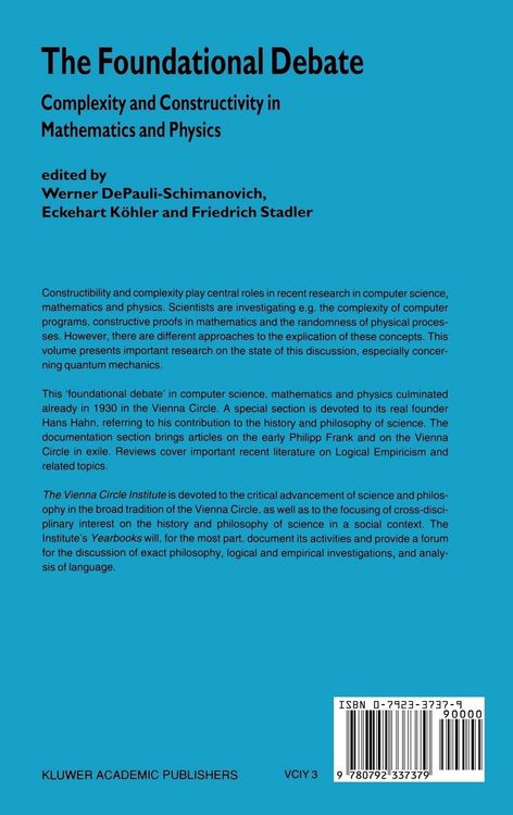 Produktbild: The Foundational Debate