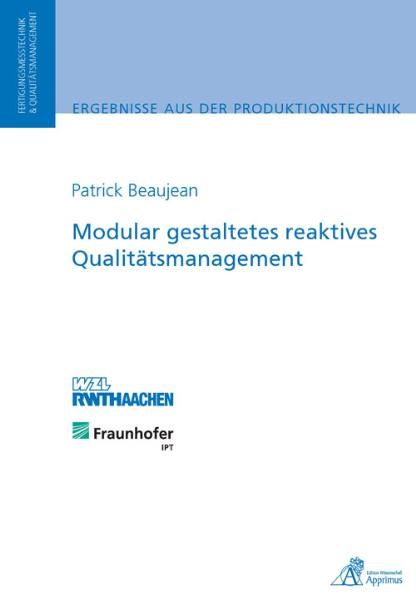 Produktbild: Modular gestaltetes reaktives Qualit&auml;tsmanagement
