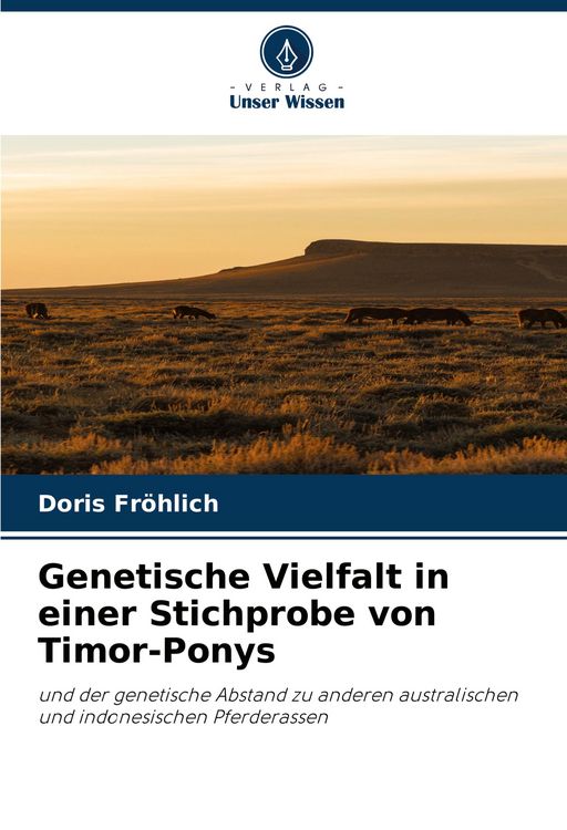 Produktbild: Genetische Vielfalt in einer Stichprobe von Timor-Ponys
