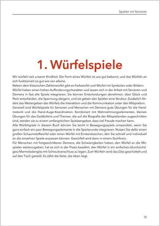 Produktbild: Spielen mit Senioren (Band 1)