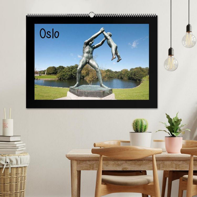 Produktbild: Oslo (Wandkalender 2026 DIN A2 quer), CALVENDO Monatskalender