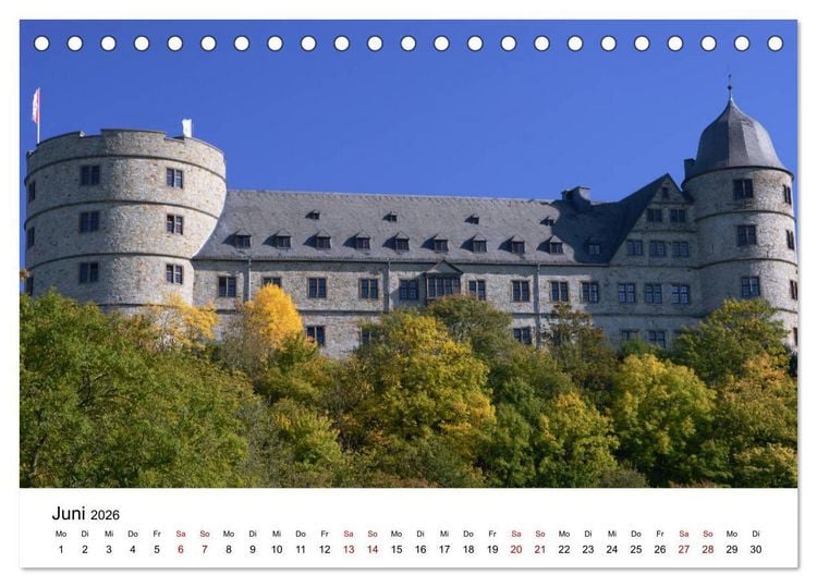 Produktbild: Durch das Paderborner Land (Tischkalender 2026 DIN A5 quer), CALVENDO Monatskalender