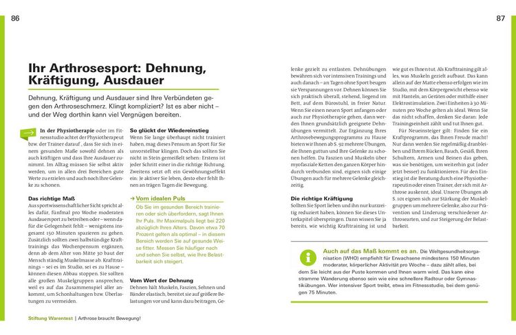 Produktbild: Aktiv leben mit Arthrose