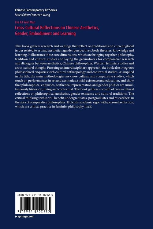Produktbild: Cross-Cultural Reflections on Chinese Aesthetics, Gender, Embodiment and Learning