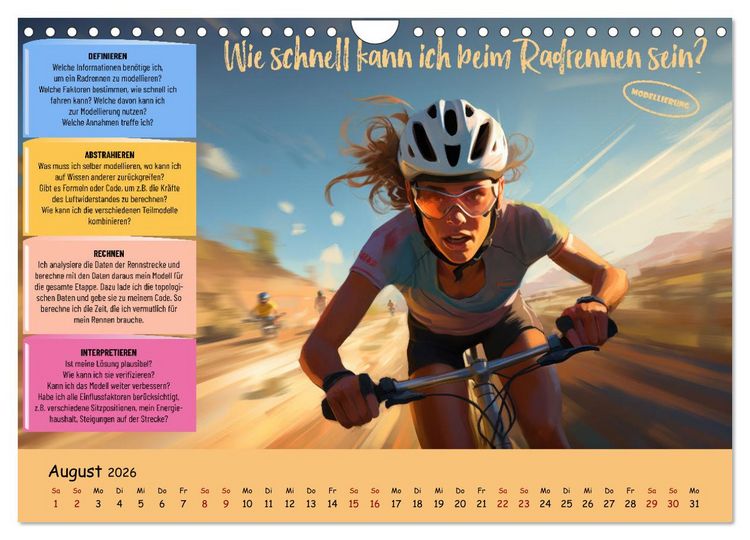 Produktbild: Mathe ist eigentlich doch ganz cool! (Wandkalender 2026 DIN A4 quer), CALVENDO Monatskalender