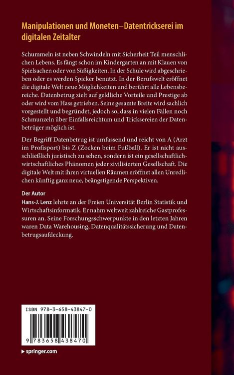 Produktbild: Manipulationen und Moneten &ndash; Datentrickserei im digitalen Zeitalter