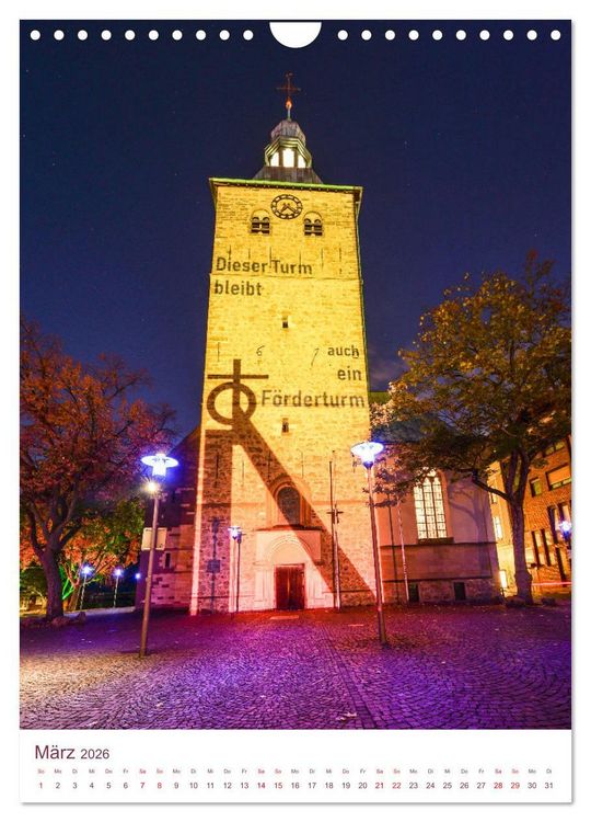 Produktbild: Ruhrgebiet - Malerischer Spaziergang (Wandkalender 2026 DIN A4 hoch), CALVENDO Monatskalender