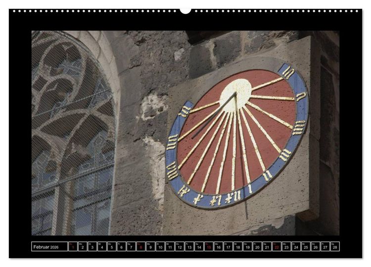 Produktbild: Zeit-Anzeige (Wandkalender 2026 DIN A2 quer), CALVENDO Monatskalender
