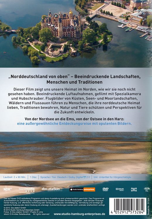 Produktbild: Norddeutschland von oben