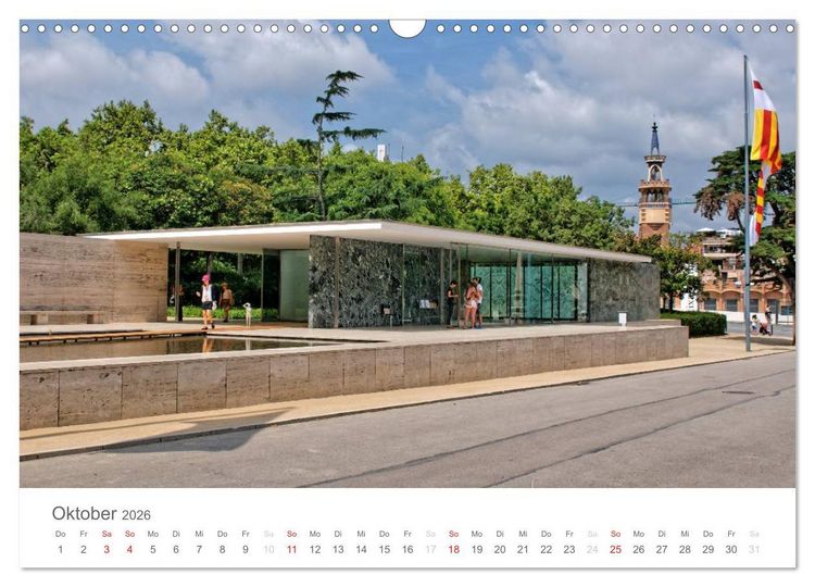 Produktbild: Barcelona im Auge der Kamera (Wandkalender 2026 DIN A3 quer), CALVENDO Monatskalender