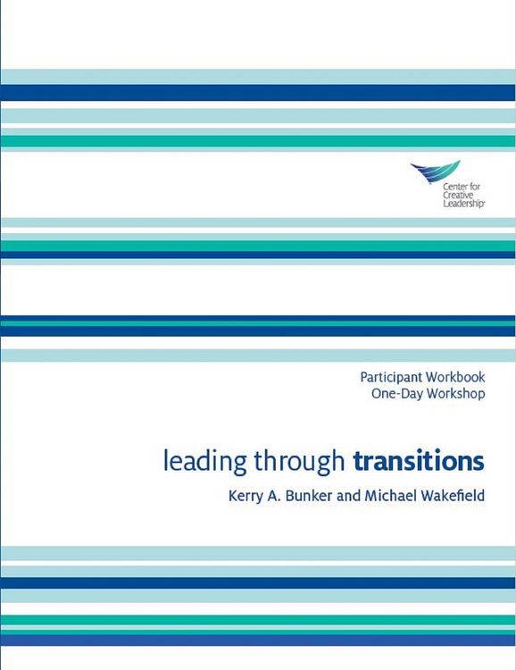 Produktbild: Leading Through Transitions Participant Workbook One-Day Workshop