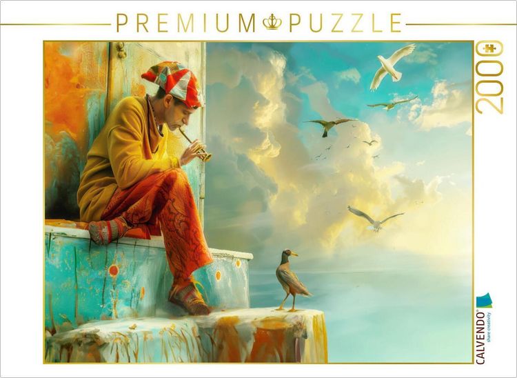 Produktbild: CALVENDO Puzzle Surrealistisches Venedig | 2000 Teile Lege-Gr&ouml;&szlig;e 90x67cm Foto-Puzzle f&uuml;r gl&uuml;ckliche Stunden