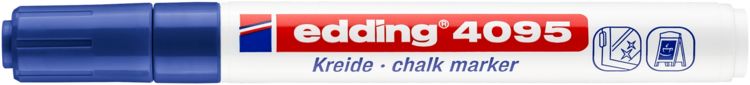 Produktbild: EDDING&reg; Kreide Marker 4095, blau