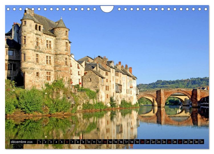 Produktbild: Collection Terre AVEYRON (Calendrier mural 2026 DIN A4 vertical), CALVENDO calendrier mensuel