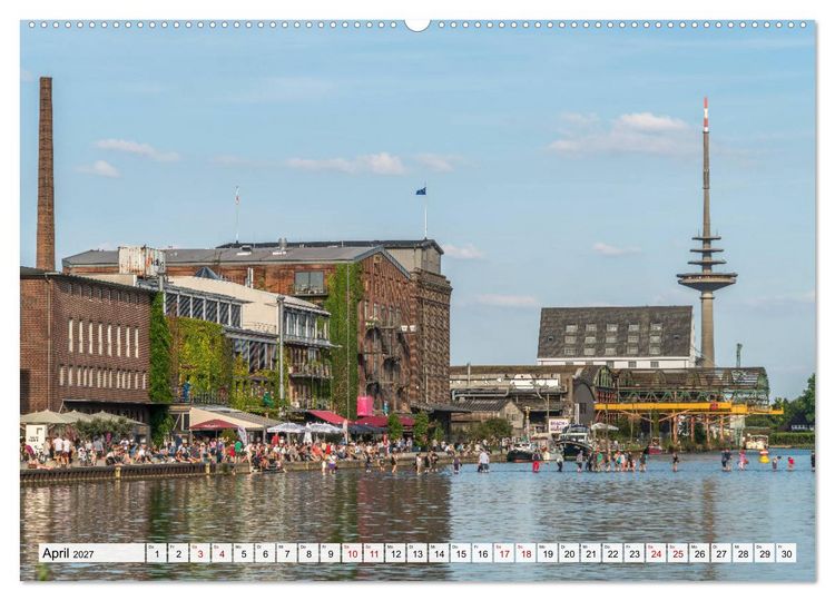 Produktbild: Lebenswertes M&uuml;nster (Wandkalender 2027 DIN A2 quer), CALVENDO Monatskalender