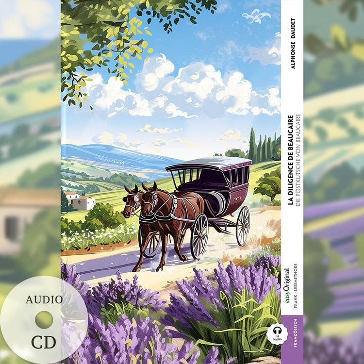 Produktbild: La diligence de Beaucaire / Die Postkutsche von Beaucaire (Buch + Audio-CD) - Fr