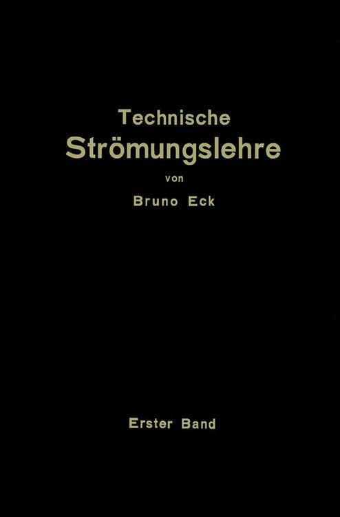 Produktbild: Einf&uuml;hrung in die technische Str&ouml;mungslehre