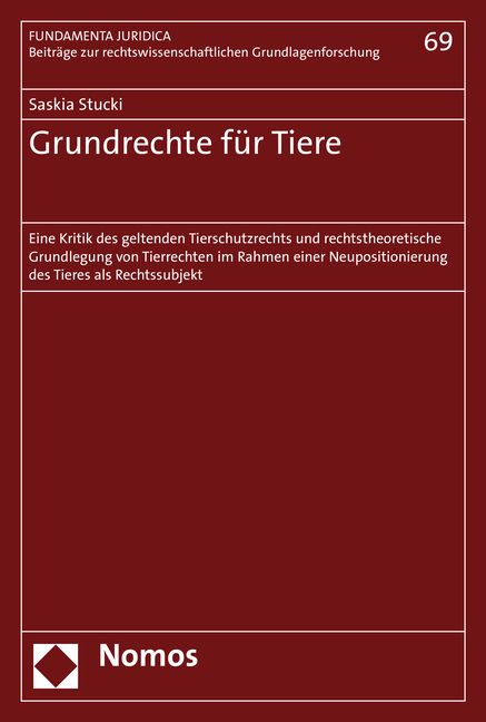 Produktbild: Grundrechte f&uuml;r Tiere