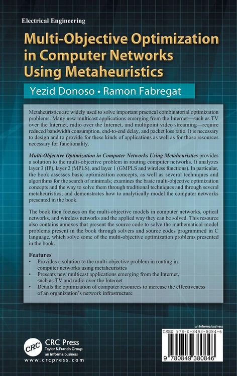 Produktbild: Multi-Objective Optimization in Computer Networks Using Metaheuristics