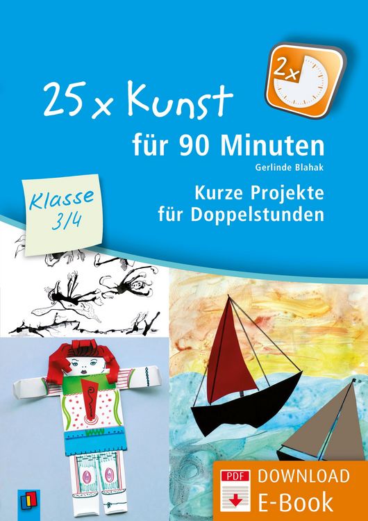 Produktbild: 25 x Kunst f&uuml;r 90 Minuten - Klasse 3/4