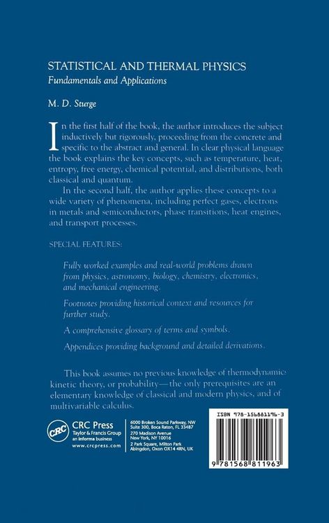 Produktbild: Statistical and Thermal Physics