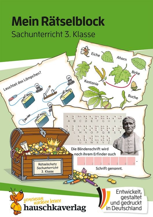 Produktbild: Mein R&auml;tselblock Sachunterricht 3. Klasse