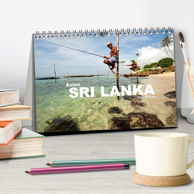 Produktbild: Asien - Sri Lanka (Tischkalender 2026 DIN A5 quer), CALVENDO Monatskalender