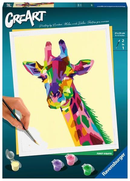 Produktbild: CreArt Adults Trend - Funky Giraffe