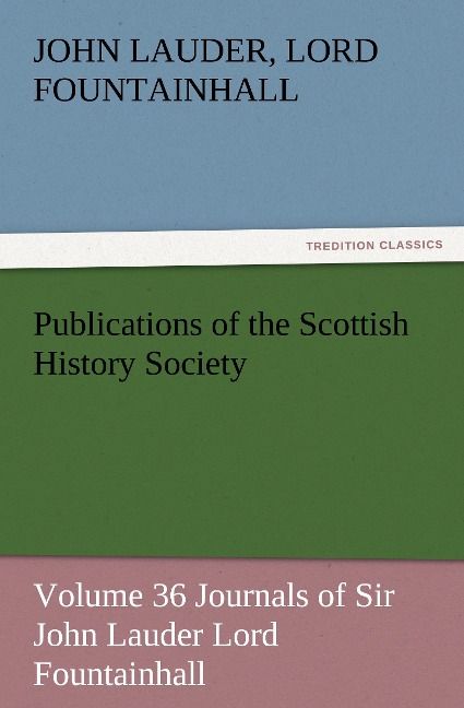 Produktbild: Publications of the Scottish History Society