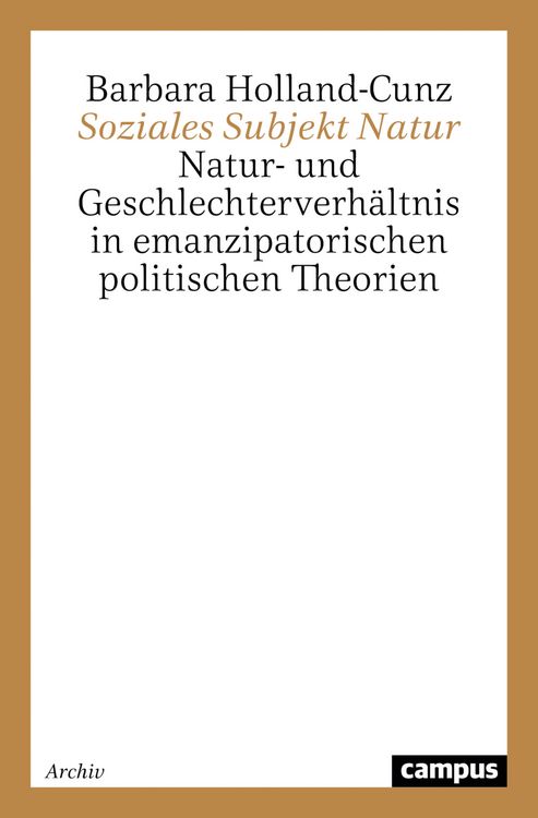 Produktbild: Soziales Subjekt Natur