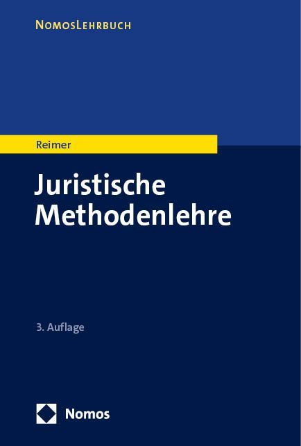 Produktbild: Juristische Methodenlehre