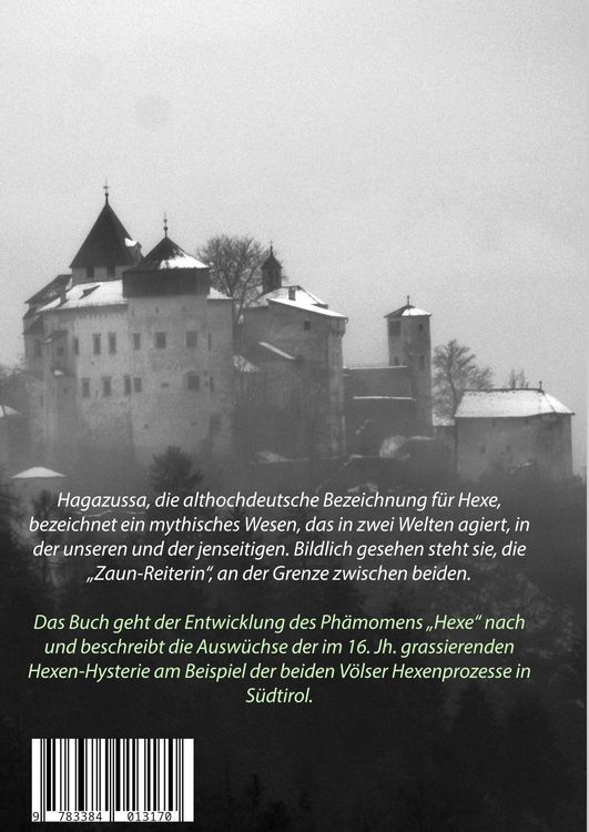 Produktbild: Hagazussa. Die Zaunreiterin