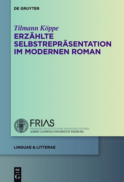 Produktbild: Erz&auml;hlte Selbstrepr&auml;sentation im modernen Roman