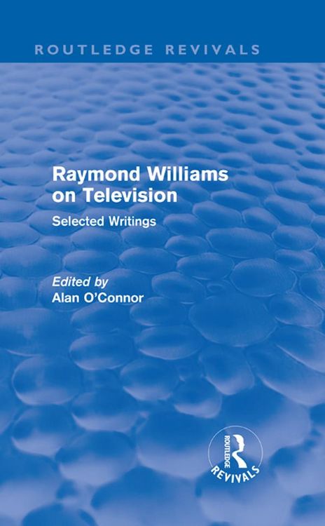 Produktbild: Raymond Williams on Television (Routledge Revivals)