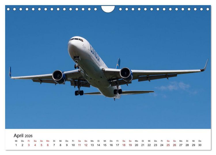 Produktbild: Flieger von Boeing (Wandkalender 2026 DIN A4 quer), CALVENDO Monatskalender