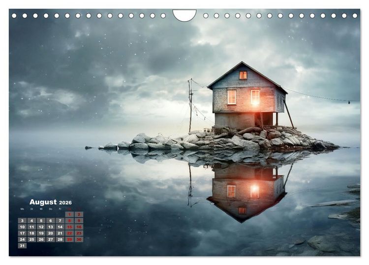 Produktbild: Fantastische Inselwelten (Wandkalender 2026 DIN A4 quer), CALVENDO Monatskalender