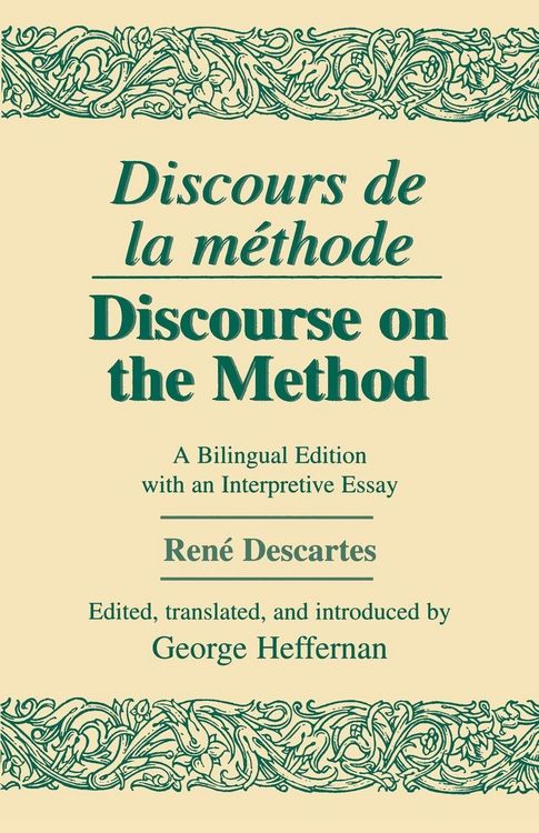 Produktbild: Discours de La Methode/Discourse on the Method