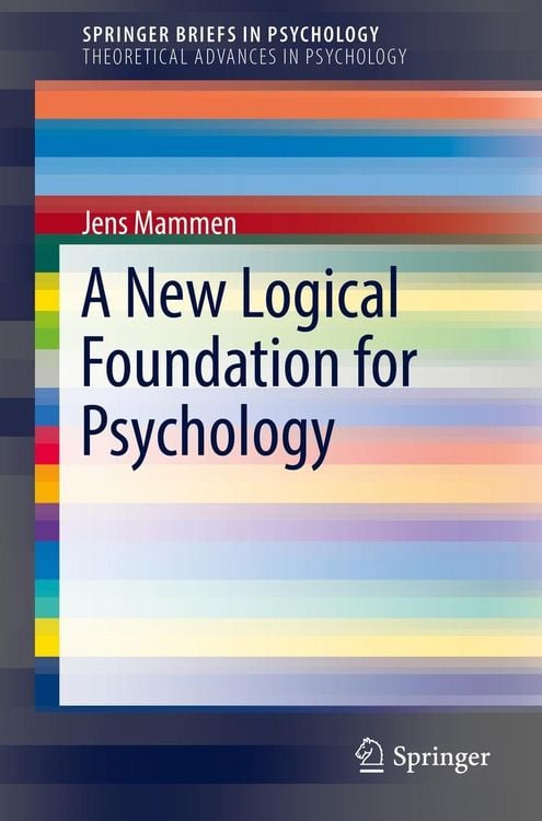 Produktbild: A New Logical Foundation for Psychology