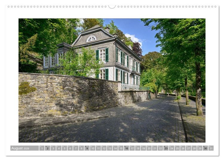 Produktbild: Monschau - Flanieren durch die historische Altstadt (Wandkalender 2026 DIN A2 quer), CALVENDO Monatskalender