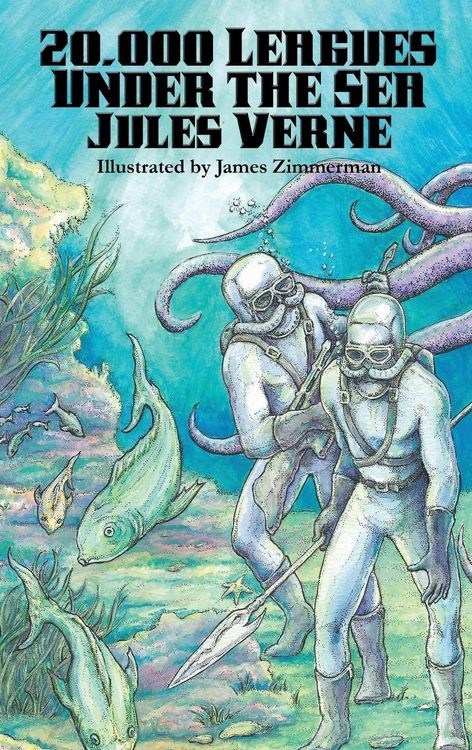 Produktbild: 20,000 Leagues Under the Sea - An Illustrated Book