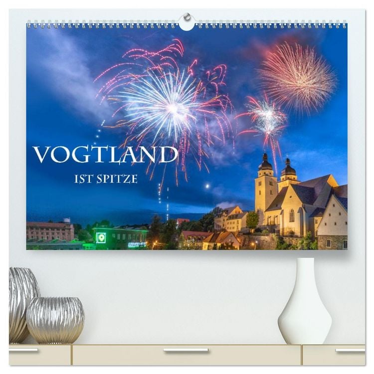 Produktbild: Vogtland ist Spitze (hochwertiger Premium Wandkalender 2026 DIN A2 quer), Kunstdruck in Hochglanz
