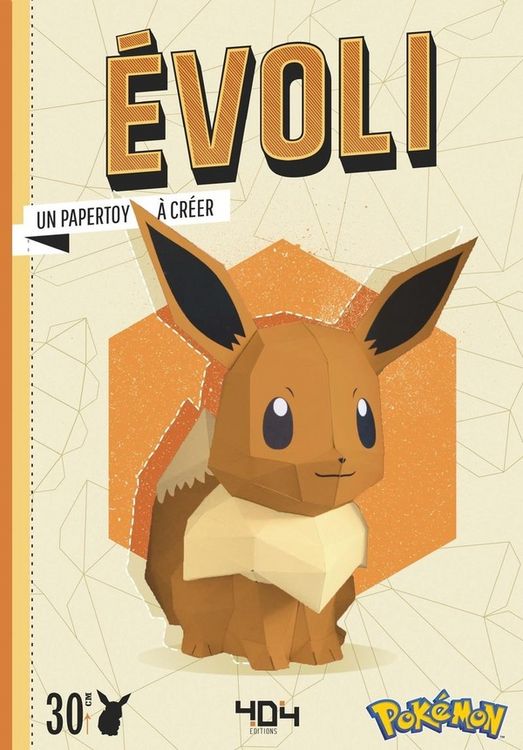 Produktbild: Evoli : Pok&eacute;mon : un papertoy &agrave; cr&eacute;er