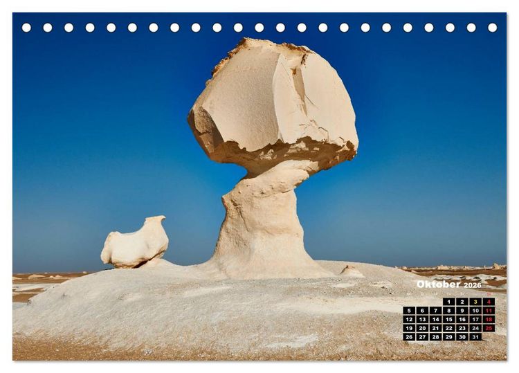 Produktbild: &Auml;gypten &ndash; westliche W&uuml;sten (Tischkalender 2026 DIN A5 quer), CALVENDO Monatskalender
