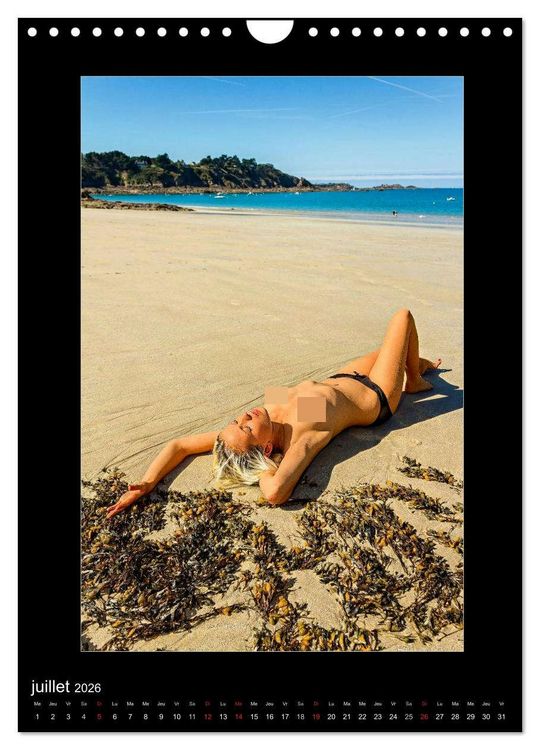 Produktbild: Les vacances de Sofia (Calendrier mural 2026 DIN A4 horizontal), CALVENDO calendrier mensuel