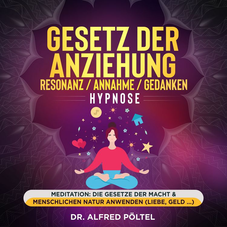 Produktbild: Gesetz der Anziehung / Resonanz / Annahme / Gedanken - Hypnose