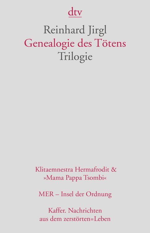 Produktbild: Genealogie des T&ouml;tens