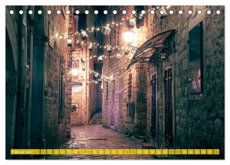 Produktbild: Kotor - Juwel der Adria und UNESCO-Welterbe in Montenegro (Tischkalender 2026 DIN A5 quer), CALVENDO Monatskalender