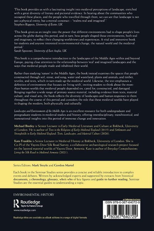 Produktbild: Landscapes and Environments of the Middle Ages