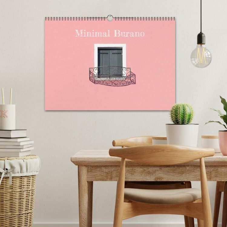 Produktbild: Minimal Burano (Wandkalender 2027 DIN A3 quer), CALVENDO Monatskalender